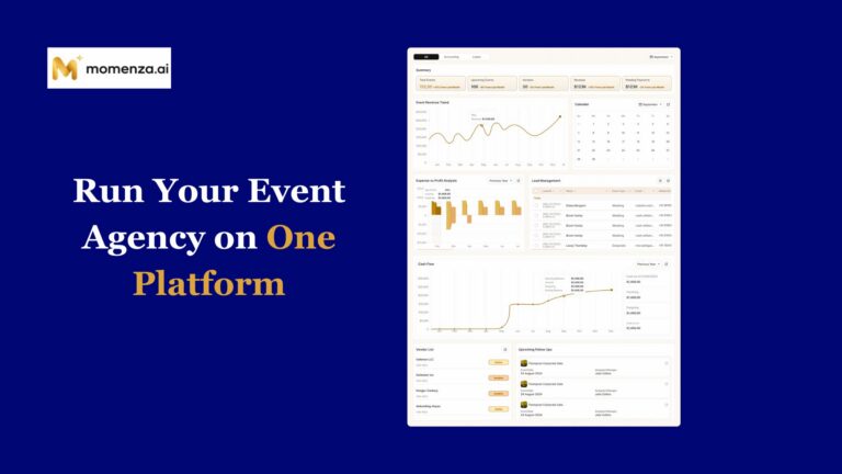 Run Your Event Agency on One Platform